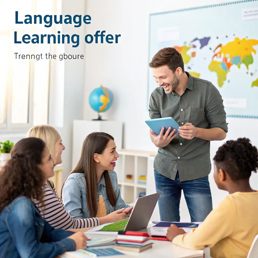 Language learning offer